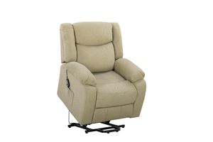 Lifestyle Cosmo Taupe Power Recliner with Power Headrest