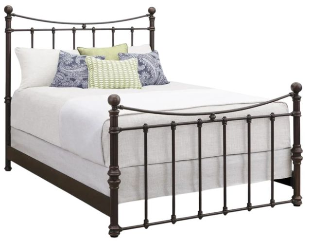 Wesley Allen Customizable Quati King Iron Bed-0