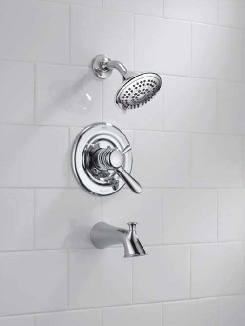 Delta Lahara® Monitor® 17 Series Chrome Tub and Shower Trim-3