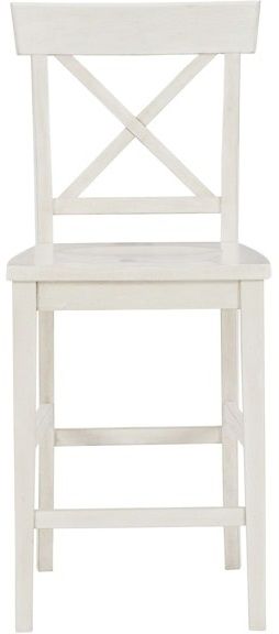 Signature Design by Ashley® Stuven White 40" Counter Stool-1