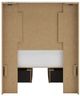 Benchcraft® Lawroy Light Natural Twin Youth Panel Storage Bed-3