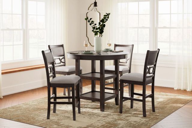 Signature Design by Ashley® Langwest 5-Piece Brown Counter Height Dining Set-3