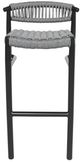 CabanaCoast® Customizable Breezeway Aluminum Outdoor Bar Stool-3