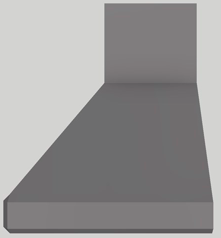 Vent-A-Hood® 54" Gunsmoke Wall Hood-1