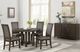 New Classic® Home Furnishings Cityscape Walnut Dining Chair-1