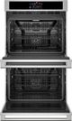 Monogram® Statement Collection 30" Stainless Steel Double Electric Wall Oven-1
