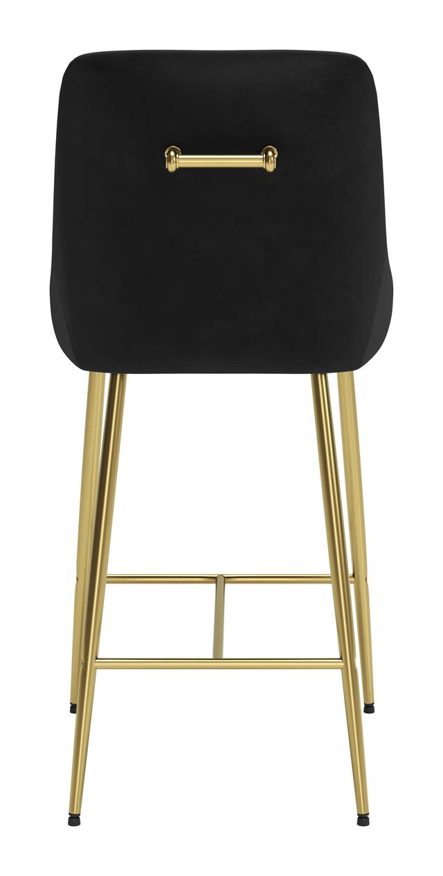 Zuo® Modern Madelaine Black Counter Chair-3