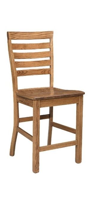 Door County Logan Stationary Bar Chair Side, 30”-0