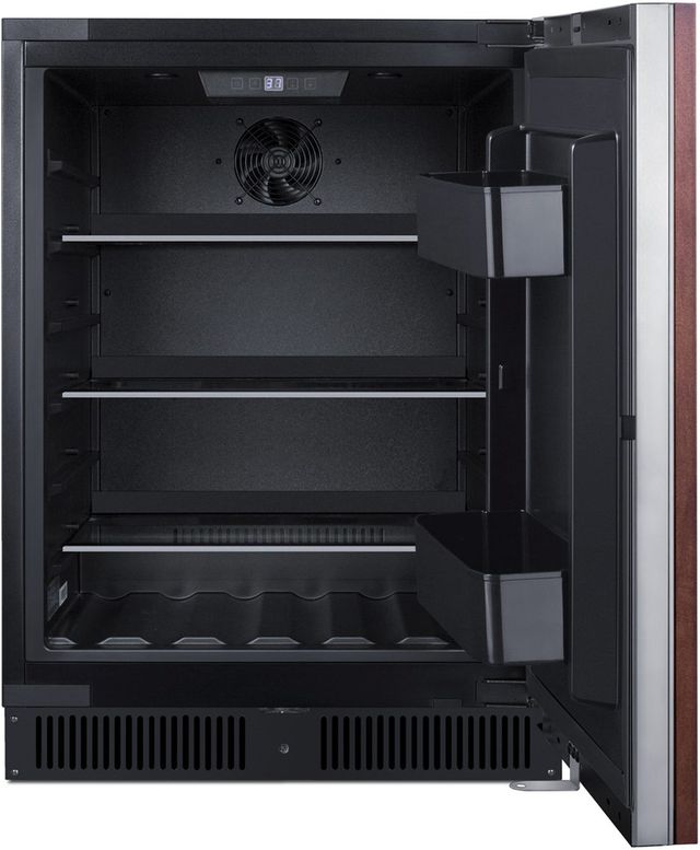 Summit® 24" 4.4 Cu. Ft. Panel Ready Built-In Compact Refrigerator-3