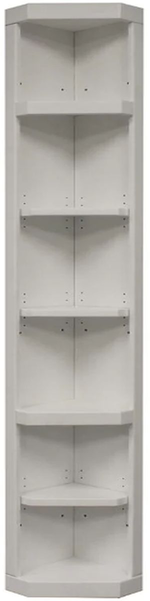 Parker House® Catalina Cottage White Outside Corner Bookcase-2