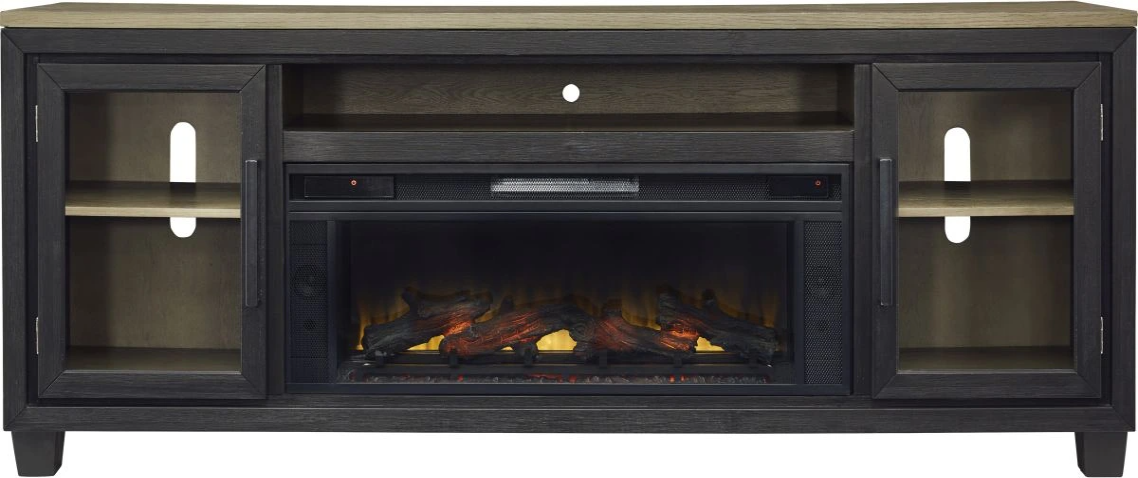 Signature Design By Ashley Foyland Electric Fireplace TV Stand - Thumbnail 2