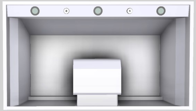 Vent-A-Hood® Designer Series 42" White Wall Mounted Range Hood-3