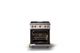 Viking® 5 Series 30" Blush Pro Style Gas (LP) Range with Polished Chrome Trim-1