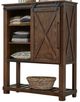 A-America® Sun Valley Rustic Timber Barn Door Accent Cabinet-2