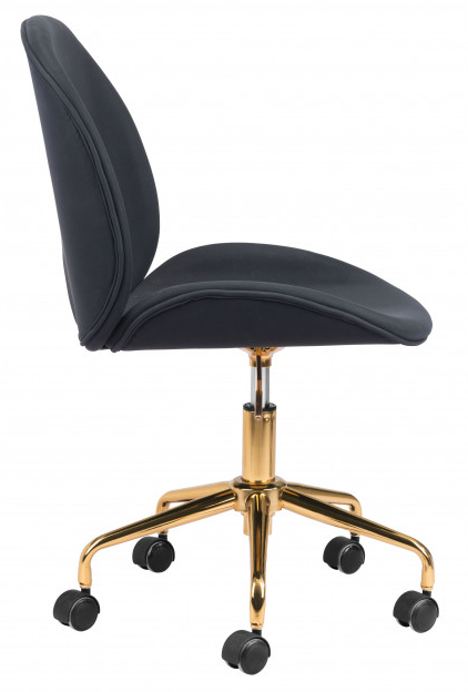 Zuo® Modern Miles Black Office Chair-1