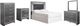 Signature Design by Ashley® Lodanna 5-Piece Gray Full Youth Panel Headboard Bed Set-0