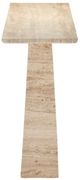 Currey & Company Demi Natural Travertine Console Table-2