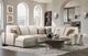 Hooker® Furniture Modern Mood White Marble Top Accent Table with Mink Base-1