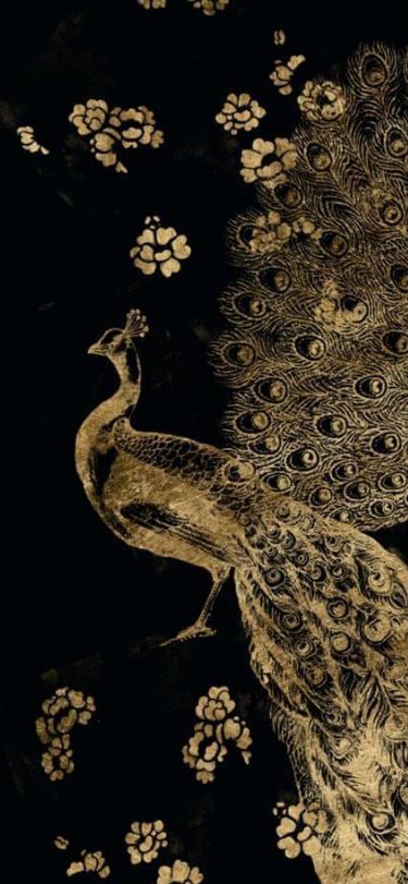 Classy Living Jennifer Goldberger Gilded Peacock Triptych I Mirror Framed Wall Art-1