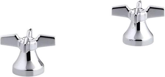 KOHLER® Triton® Polished Chrome Cross Handles for Widespread Base Faucet-0
