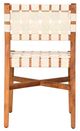 Zuo® Modern Tripicana Beige/Natural Wood Outdoor Dining Chair-3