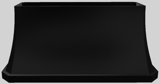 Vent-A-Hood® Designer Series 66" Black Island Range Hood-0