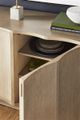 Vanguard® Furniture Vanguard Jarvis Silver Shimmer Storage Cabinet-3