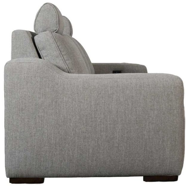 Liberty Furniture Archer Hampstead Dove Power Footrest and Zero Wall Reclining Loveseat-2