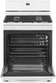 Whirlpool® 30" White Freestanding Gas Range-1