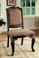 Furniture of America® Bellagio 2-Piece Brown/Cherry Dining Side Chair Set-1