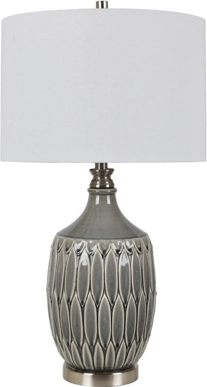Crestview Collection Carlisle Gray Table Lamp-0