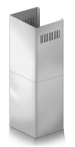 ZLINE 2 Piece 12" Stainless Steel Wall Hood Extension Kit-0