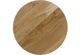 Jofran Inc. Ames Natural Round End Table with Black Base-4