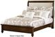 Vaughan-Bassett French Market French Cherry Full Upholstered Bed-0