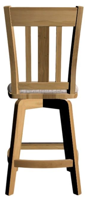 Mavin Customizable Cleveland 24" Swivel Bar Stool-2