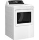 GE® 7.4 Cu. Ft. White Front Load Gas Dryer-3