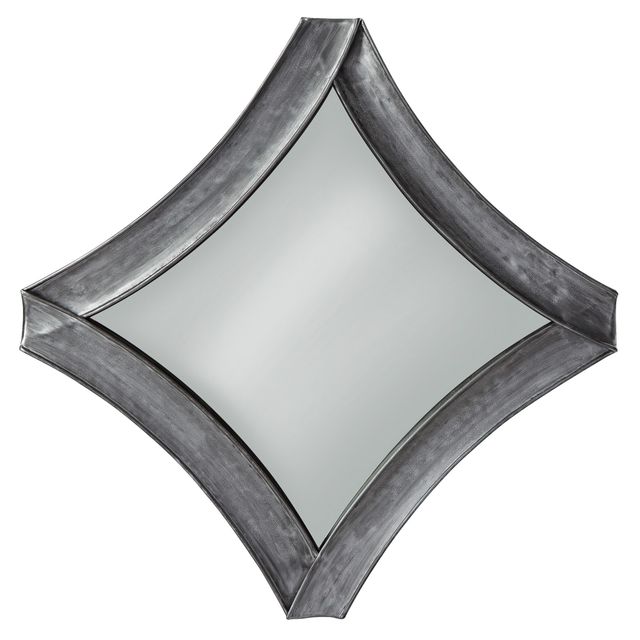 Signature Design by Ashley® Posie Antique Silver Accent Mirror-0