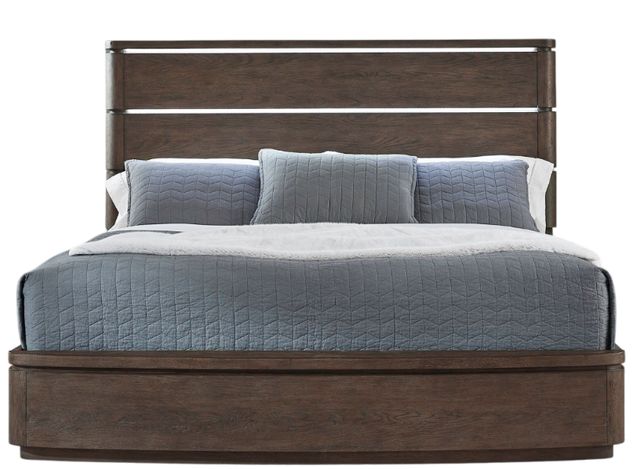 Liberty Furniture Cascade Falls 4-Piece Satin Espresso Queen Panel Bedroom Set-2