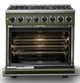 Viking® 7 Series 36" Martini Pro Style Dual Fuel Range-1