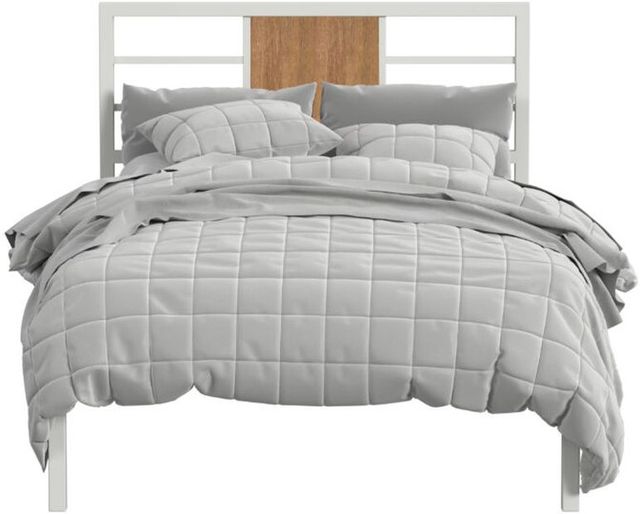 Intercon Midtown Youth White/Monarca Youth Full Bed-1