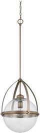 Forty West Roosevelt Bronze Pendant-0