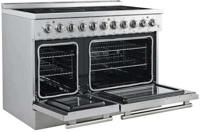 FORNO® Paolo 48" Stainless Steel Pro Style Electric Range -2