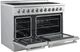 FORNO® Paolo 48" Stainless Steel Pro Style Electric Range -2