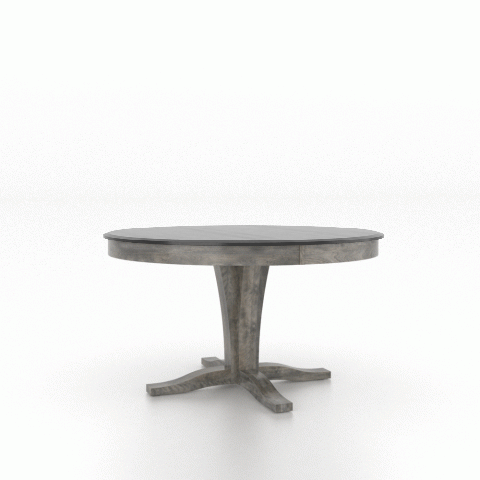 Canadel Customizable Gourmet 54" VR Pedestal Dining Table-3