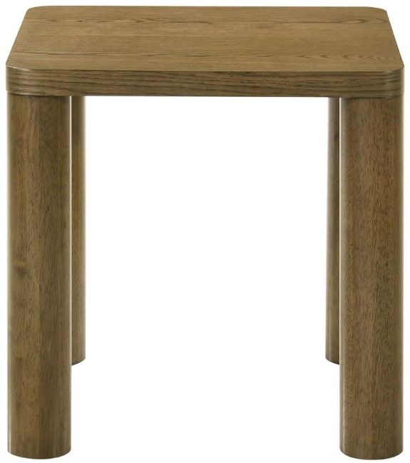 Coaster® Castlewood 2-Piece Brown Oak Table Set-4