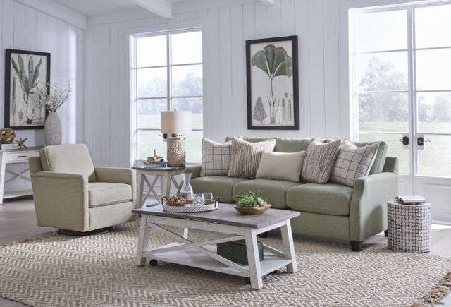 Fusion Furniture Sandbar Sage Sofa-1