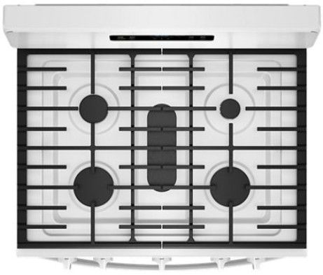 Whirlpool® 30” White Freestanding Gas Range with Crispy Mode and Griddle Zone-3