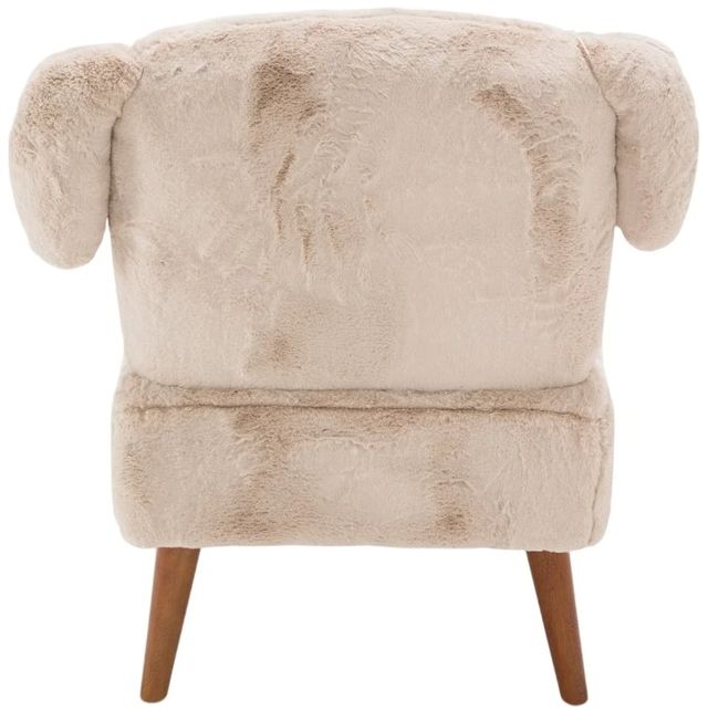 Michael Amini® A La Carte Beige/Capri Puppy Armless Chair-3