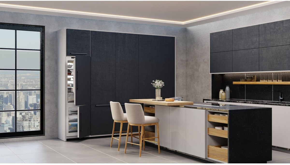 Elica Dolomite Bottom Freezer Refrigerator - Thumbnail 2