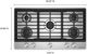 KitchenAid® 30" Stainless Steel Gas Cooktop with 5 Burners and Integrated Wok Grate-3